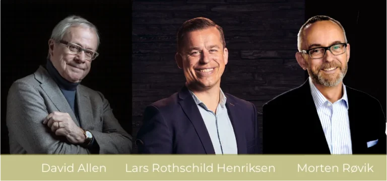 portraits David Allen, Lars Rothschild Henriksen and Morten Røvik