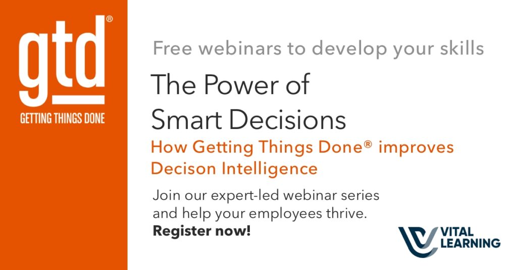 GTD The Power of Smart Decisions