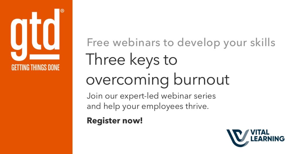 Three keys to overcoming burnout - LinkedIn banner
